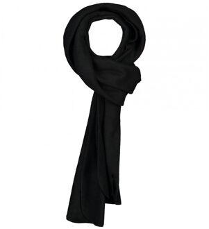 Lemon & Soda winter fleece sjaal - zwart - volwassenen - 200 cm