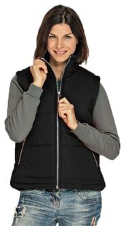 Lemon & Soda Zwarte bodywarmer voor dames