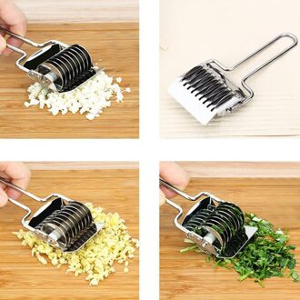 Lemonbest Rvs Noodle Cut Persmachine Sjalot Ui Knoflook Koriander Cutter Koken Tool Keuken Gadget