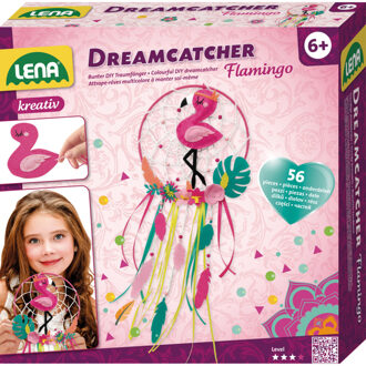 Lena Dromenvanger Flamingo Meisjes 21 Cm Roze 9-delig