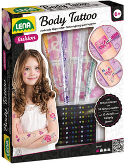 Lena Tattoo Glitter Meisjes 26-delig