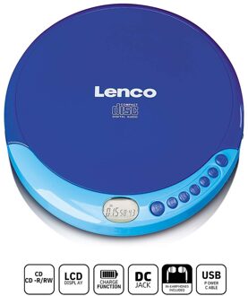 Lenco CD-011 Blauw