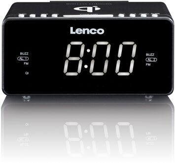 Lenco CR-550 Wekker radio Zwart