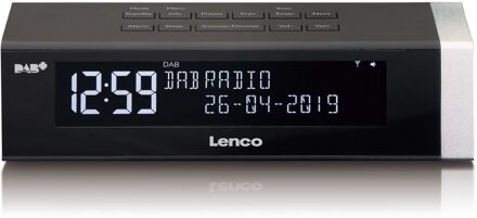 Lenco CR-630 Wekker radio Zwart