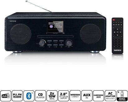 Lenco DAR-061BK DAB radio Zwart