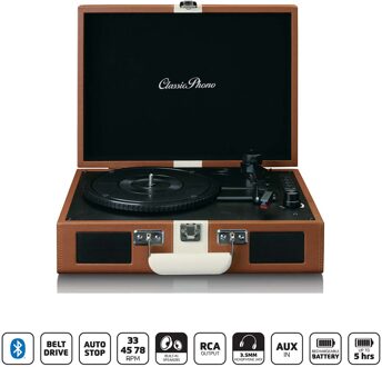 Lenco TT-120 Platenspeler Bruin