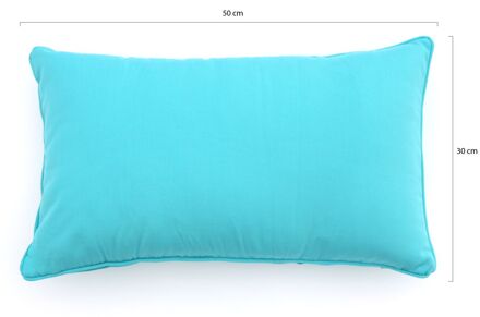 Lendekussen 50x30cm - Laagste prijsgarantie! Blauw