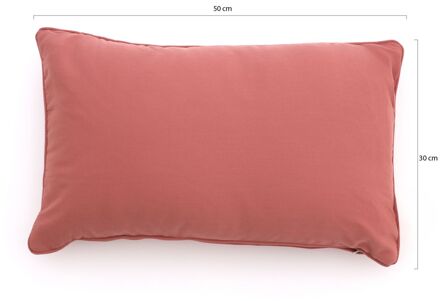 Lendekussen 50x30cm - Laagste prijsgarantie! Rood/Roze