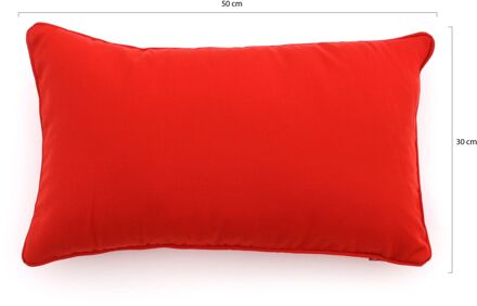 Lendekussen 50x30cm - Laagste prijsgarantie! Rood