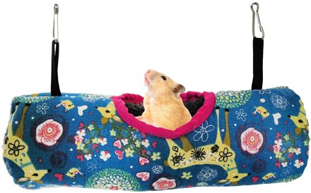 Lengte 30Cm Kleine Huisdier Speelgoed Tunnel Playhouse Warm Hangmat Papegaai Vogel Huis 2 Lanyards Katoen Nest