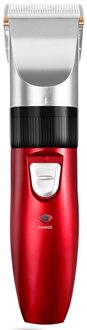 Lengte Aangepast Professionele Snijden Clipper Haar Maaier Trimmer Usb Oplaadbare Baard Scheerapparaat Kapsel Machine Kapsel rood-standaard