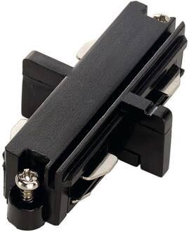 Lengte verbinding voor 1-fase HV-spanningsrail Koppelstuk Zwart 143090