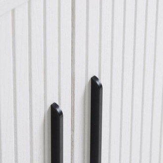 Lenn houten tv meubel wit eiken - 180 x 40 cm