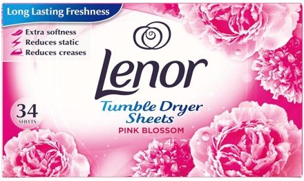 Lenor Dryer Sheets Lenor Tumble Dryer Sheets Pink Blossom 34 st