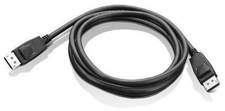 Lenovo DisplayPort to DisplayPort Cable UTP kabel Zwart