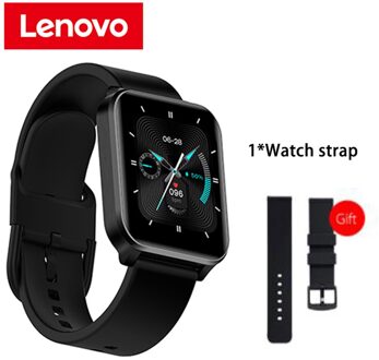 Lenovo S2 Pro Smartwatch 1.69 ''Hd Scherm Temperatuur Waterdichte Fitness Hartslagmeter Slaap Monitoring Multi Taal S2 Pro en Strap