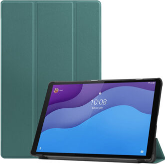 Lenovo Tab M10 HD hoes - Lenovo M10 HD hoes - hoes Lenovo Tab M10 HD - Kunstleer - Donkergroen - iMoshion Trifold Bookcase