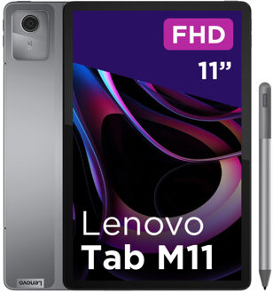 Lenovo Tab M11 128GB Wifi + Pen Tablet Grijs