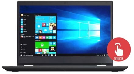 Lenovo ThinkPad Yoga 370 - Intel Core i7-7e Generatie - 13 inch - Touch - 8GB RAM - 256GB SSD - Windows 11 Zwart - small