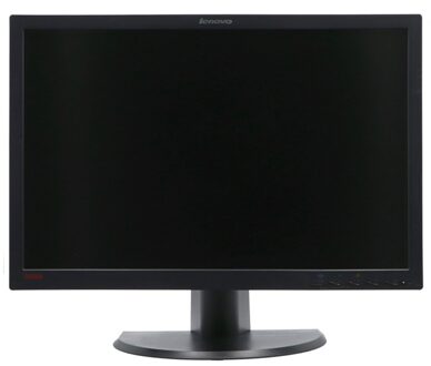 Lenovo ThinkVision L2440pwc - 24 inch - 1920x1200 - DP - DVI - VGA - Zwart