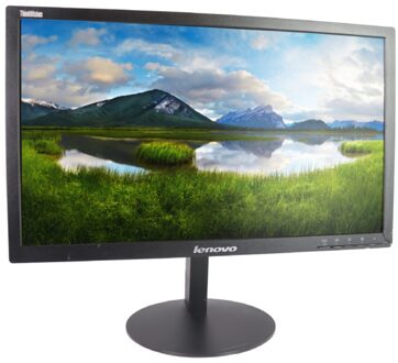 Lenovo ThinkVision LT2323p - 23 inch - 1920x1080 - DP - DVI - VGA - Zwart