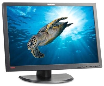 Lenovo ThinkVision LT2452pwC - 24 inch - 1920x1200 - DP - DVI - VGA - Zwart - small