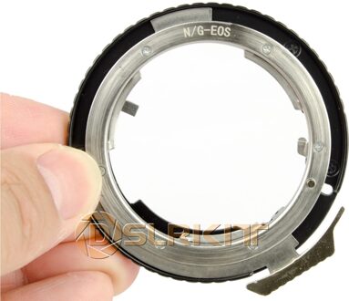Lens Adapter Ring Voor Nikon G AF-S AI F Lens en Canon EOS EF Mount Adapter 650D 600D 550D 1100D 60D 7D 5D