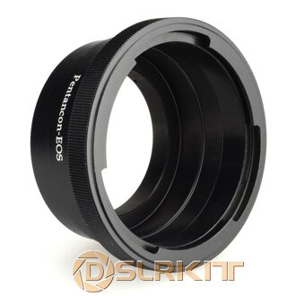Lens Mount Adapter Ring voor Pentacon 6/Kiev 60 lens Canon EOS EF mount adapter 700D 650D 600D 550D 60D 7D