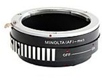 Lensadapter van Minolta AF naar Micro 4/3