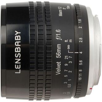 Lensbaby Velvet 56 MFT Zwart