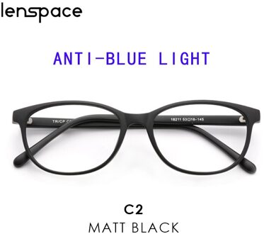 Lenspace Brilmontuur Vrouwen Computer Bril Blauw Licht Brillen Bril Bijziendheid Optische Frame Bril Bril C2 blauw licht