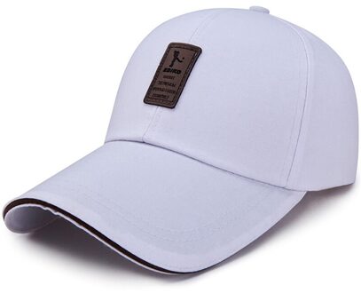 Lente Eenvoudige Verlengd Dakrand Baseball Cap Mannen Zonnebrandcrème Zonnescherm Leisure Zonnehoed Zomer Golf Hoed WT