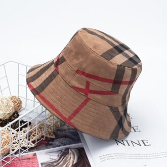 Lente En Herfst Seizoen Mozaïek Mode Visser Hoed Outdoor Mannen En Vrouwen Zonnebrandcrème Hoeden Casual Veelzijdige Bassin Hoed khaki