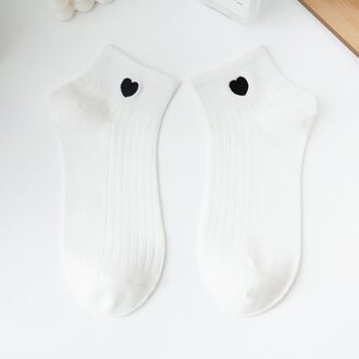 Lente En Zomer Harajuku Interessante Sokken Japanse Stijl Creatieve Maan Sterren Liefde Mode Korte Sokken Dames Leuke 4
