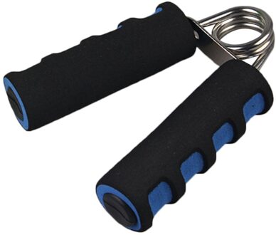 Lente Handgreep Vinger Strength Oefening Apparatuur Staal Spons Onderarm Gezondheid Builder Gym Huishoudelijke Training Tools Blauw
