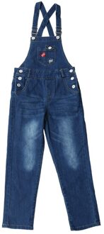 Lente Herfst Kids Baby Meisjes Mooie Jeans Overalls Tieners Denim Jeans Broek Baby Denim Meisjes Overalls Jumpsuit 13