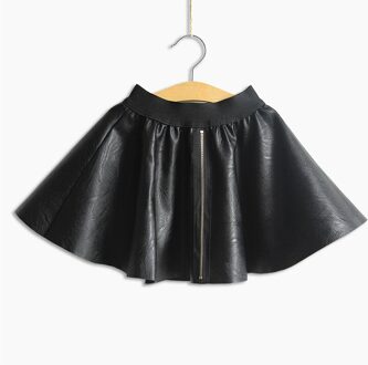 Lente Herfst Meisjes Kids Leer Pu Rok Comfortabele Schattige Baby Kleding Kinderen Kleding 24M