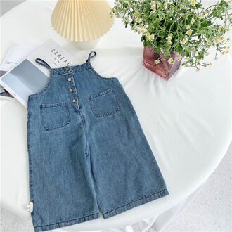 Lente Jongens Meisjes Mode Denim Overalls Unisex Losse Alle-Match Bib Broek Kinderkleding 12m