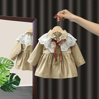 Lente Kinderen Baby Meisjes Jas Windjack Buitenlandse Stijl 1-9 Jaar Childrens Jas Peuters Meisjes Dragen Kleding 100