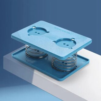 Lente Lade Trapas Automatische Lifting Tissue Doos Innerlijke Ondersteuning Auto Woonkamer Familie Slaapkamer Wc Papier Lade Blauw