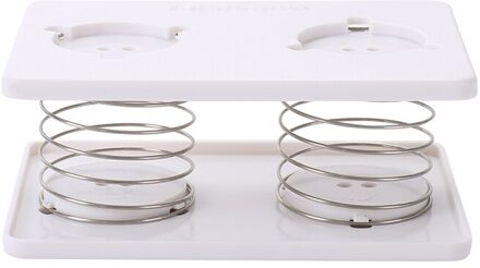 Lente Lade Trapas Automatische Lifting Tissue Doos Innerlijke Ondersteuning Auto Woonkamer Familie Slaapkamer Wc Papier Lade wit