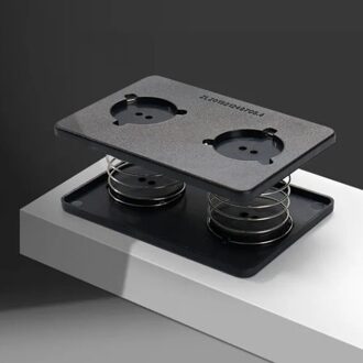 Lente Lade Trapas Automatische Lifting Tissue Doos Innerlijke Ondersteuning Auto Woonkamer Familie Slaapkamer Wc Papier Lade zwart