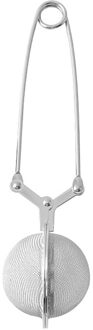 Lente Lepel Thee Mesh Ball Infuser Filter Theelepel Squeeze Creatieve Zeef Metalen Rvs Handvat Lepel