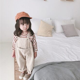 Lente Meisjes Koreaanse Kinderkleding Kinderen Corduroy Corduroy Overalls Bib Overall Kids Broek 24M