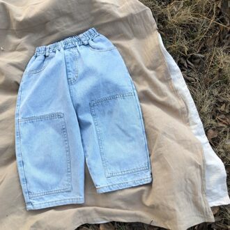 Lente Meisjes Mode Denim Broek Kinderen Koreaanse Broek Meisje Broek 6