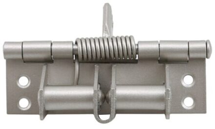 Lente Scharnier Voor Automatische Zelfsluitende Deuren Multifunctionele Deur Sluiten Scharnier C66 Zilver