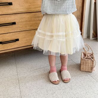 Lente Schattige Meisjes Mode Mesh Rokken Baby Meisje All-Match Prinses Bubble Rok 12M