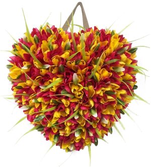 Lente Uropese Stijl Simulatie Krans Rotan Bloem Ornament Simulatie Krans Simulatie Krans Bloemen Kunstmatige YE