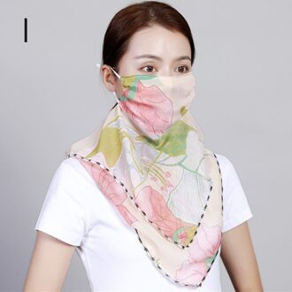 Lente Zomer Chiffon Sjaals Hals Kraag Sjaal Vrouwen Hoofd Dunne Zonnebrandcrème Verscheidenheid Kleine Zijden Sjaal Multifunctionele Wraps Hoofdband