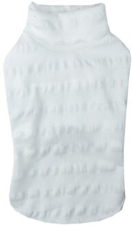 Lente Zomer Hond Kleding Voor Honden Shirt Soft Pet Zon Kleding Hond Sweatershirt Puppy Kat Kleding Voor Kleine Honden chihuahua wit / L